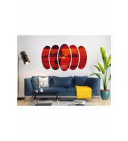 GEMİ DENİZ GÜN BATIMI MDF TABLO-1344