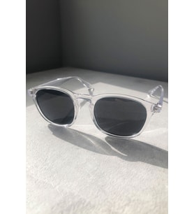 Qzen Q-0017 Unisex Şeffaf Güneş Gözlüğü
