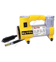 MyTol Fy 001a Mini Araç Kompresör (Sarı)