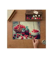 Kuşburnu - Kuşburnu Esansı Görseli Tasarımı 240 parça Ahşap Puzzle Ahşap Kutuda MP01304