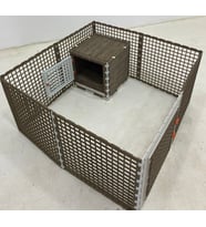 YP40C8AU  GİNEPİG-HAMSTER-CÜCE TAVŞAN-HOLLANDA LOP TAVŞANI İÇİN UYUMLU AHŞAP PLASTİK ÇİT UYKU ODALI