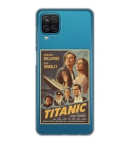 Samsung Galaxy M22 Uyumlu Titanic Tasarımlı Şeffaf Telefon Kılıfı