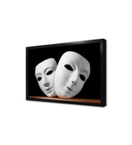Maske Çerçeveli Mdf Tablo