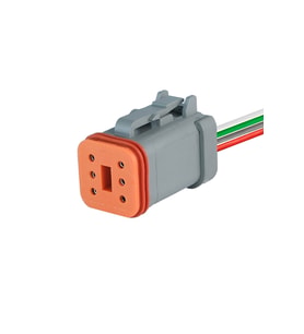 DT06-6S Erkek Konnektör 6 Pin Kablolu