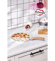 Biogranit Döküm Mini Pankek Tava 26 cm, sağlıklı ve dayanıklı tasarım