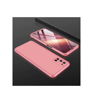 Oppo A92 Uyumlu Kılıf Zore Ays Kapak (Rose Gold Altın)
