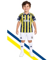 Fenerbahçe 2025/26 Çubuklu Forma, Şort, Çorap Set
