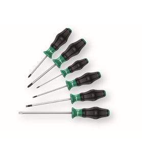 WERA 1334/6 Kraftform Tornavida Takımı