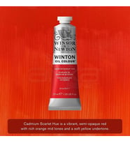 Winsor & Newton Winton Yağlı Boya 37ml 107 Cadmium Scarlet Hue