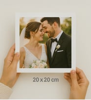 20x20 - 3 Adet  Fotoğraf Baskı FUJİFİLM KART (Banyolu Sistem Solmaz Baskı)