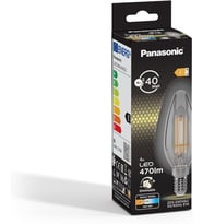 Panasonic E14 Dim Edilebilir Filaman Lamba 4W 470LM 2700K Clear