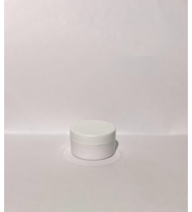 10ml Beyaz Akrilik Krem Kutusu, Kozmetik Kutu, Plastik Kutu, 25 Adet