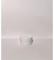 10ml Beyaz Akrilik Krem Kutusu, Kozmetik Kutu, Plastik Kutu, 25 Adet