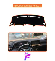 PEUGEOT 2008 (2019-2021) Uyumlu Torpido Örtüsü Yansıma Önleyici Tam Koruma Kolay Montaj J4