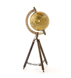 Dekoratif Dünya Küre 4167-P 32 cm (Çok Renkli)