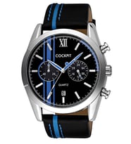 COCKPIT COCKPİT CK-9148BL ERKEK KOL SAATİ ERKEK KOL SAATİ (Siyah)
