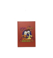 MACMUG YPK-381952 GARFİELD NEVER TRUST A SMILING CAT SERT KAPAK 96 YP ÇİZGİLİ DEFTER