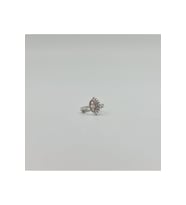 Cerrahi Çelik Göz Beyaz Taşlı Küpe Tragus Helix Kıkırdak Piercing