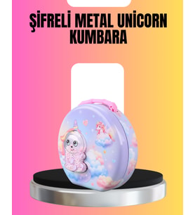 Şifreli Mini Çocuk Kasası Metal Gövde Güvenli Saklama