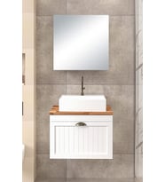 %100 Mdf 65 cm Aren Banyo Dolabı