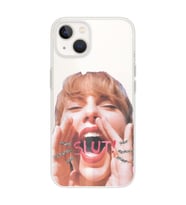 Iphone 15 PLUS Uyumlu Taylor Swift Tasarımlı Şeffaf Telefon Kılıfı