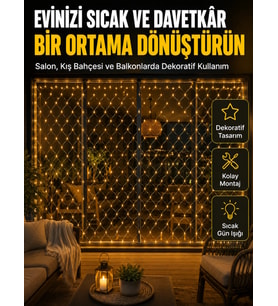 Gün Işığı Ağ LED ile Balkon ve Teraslarınıza Es Dokunuş