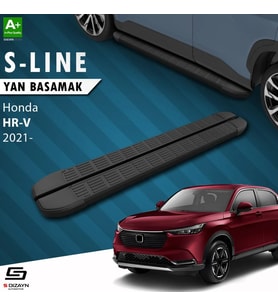 S-Dizayn Honda HR-V 3 S-Line Siyah Yan Basamak 173 Cm 2021 Üzeri