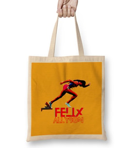 Alyson Felix Quotes Bez Çanta Uzun Saplı