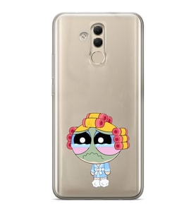 Huawei Mate 20 Lite Uyumlu Baskılı Yumuşak Silikon Şeffaf Telefon Kılıfı