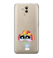 Huawei Mate 20 Lite Uyumlu Baskılı Yumuşak Silikon Şeffaf Telefon Kılıfı