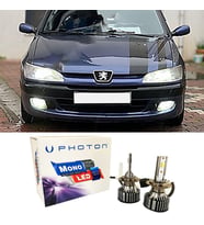 Peugeot 306 Led Xenon Kısa Far Ampulü H7 Mono Yeni Seri Beyaz 1996+