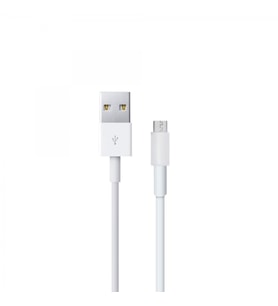 1 Metre Usb & Micro Hızlı Şarj ve Data Kablosu (Beyaz) Samsung OPPO Hauwei Uyumlu