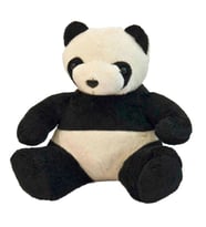 Panda Wellsoft 20 cm (Beyaz-Siyah)