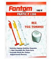 Lexroo Fantom ile Uyumlu Pratik P1200 - Speedy Du 2000 - Beyaz Toz Torbası - 15 Adet