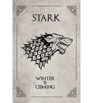 Stark Kurt Armalı Kupa Bardak – Siyah Beyaz Fantastik Tasarım