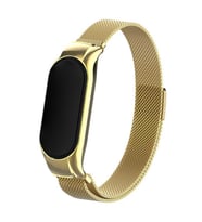 Microsonic Xiaomi Mi Band 7 Milanese Loop Kordon Gold