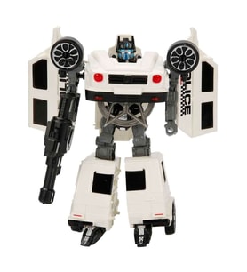 5039 NessiWorld-YFN-ROBOT TRANSFORMER POLICE-G/FAST FLAME 2R 2A