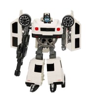 5039 NessiWorld-YFN-ROBOT TRANSFORMER POLICE-G/FAST FLAME 2R 2A