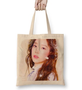 Taeyeon Bez Çanta Uzun Saplı