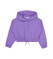 Civil Girls Kapşonlu 6-9 Yaş Sweatshirt - Lila