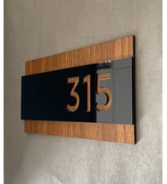 Black Pearl Mdf Serisi Kapı Numarası