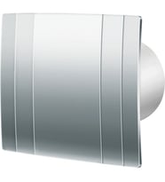 Blauberg Quatro Hi-Tech Chrome 125 Plastik Banyo Fanı 167 M3H (Gri)