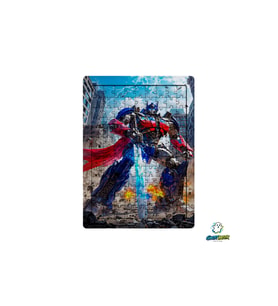 Ghostbastır Design Transformers Optimus Prime 99 Parça Ayaklı Puzzle – Dekoratif Çocuk Yapbozu 0209