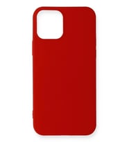 Durukar® iPhone 12 Mini Kılıf First Silikon - Koyu Kırmızı