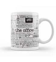 A Visual Representation Of The Office Graphic Kupa Bardak Porselen