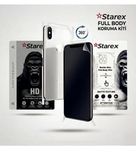 infinix HOTE 30 Uyumlu Nano Ekran Koruyucu HD HAYALET - Full Arka Kaplama 360 Koruma STAREX