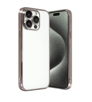 Iphone 15 Lensli Silikon - Titan Gri