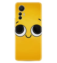 Xiaomi 12 Lite Kılıf Resimli Desenli Silikon Platinium Series Yellow 1831