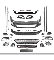 VW Golf 7.5 GTI (2017-2020 Golf 7.5 Icin Uyumludur) Tampon Seti Komple Ön Arka YAN 5G0807217 Wisco