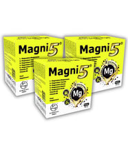 Magnezyum 5 Etkili Form 9 Aylık 270 Kapsül B6 D3 Vitamin Magni5 Bisglisinat Taurat Sitrat Malat 3'lü